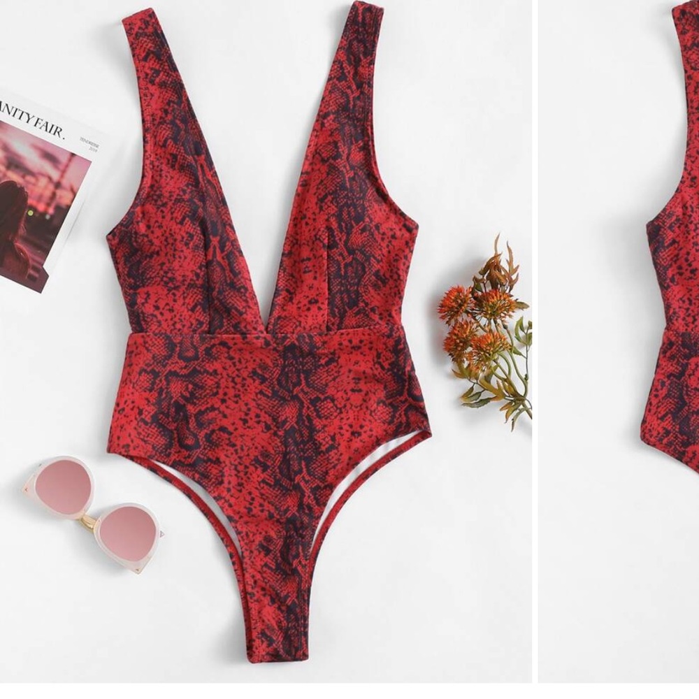 🌵SALE🌵Snake pattern one piece Bathing Suit